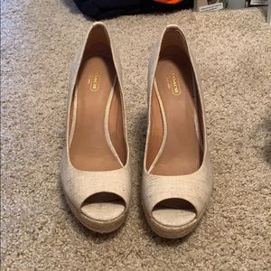 Coach Wedge Sandals